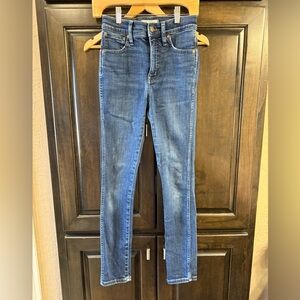Madewell 10” High Rise Skinny Jeans